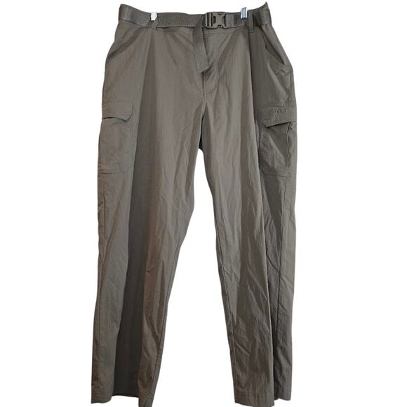 Cabela’s Men’s Cargo Pants 38x30 Khaki Nylon Spandex Stretch Outdoor Hiking - Picture 1 of 7
